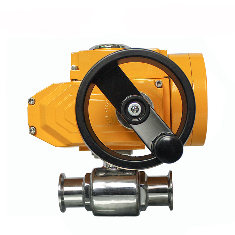 防爆型衛(wèi)生級卡箍電動球閥