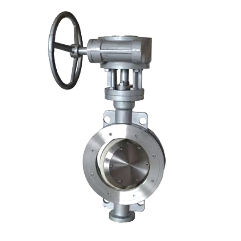 手動(dòng)陶瓷對(duì)夾蝶閥