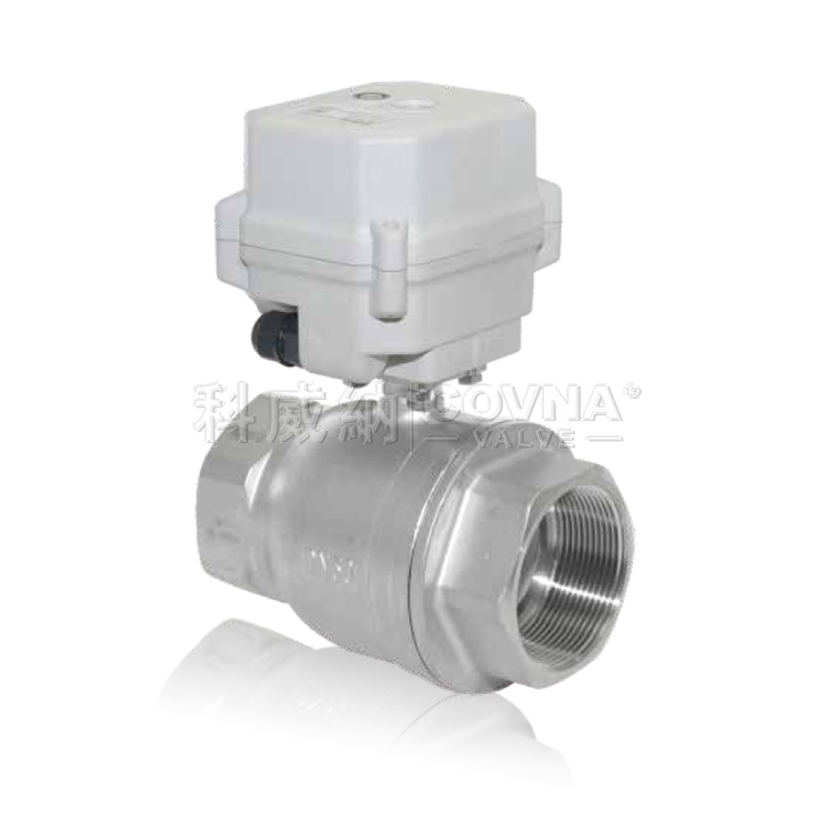 微型電動不銹鋼螺紋球閥_A150-T系列_A150-T50-S2-B