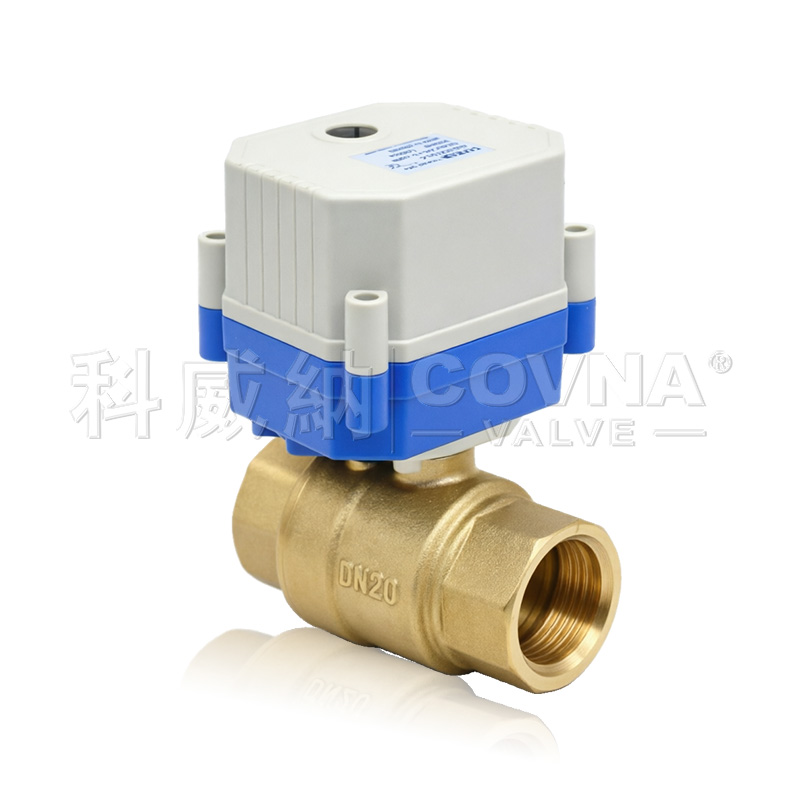 微型電動黃銅螺紋球閥_A20系列_A20-T20-B2-A/B/C