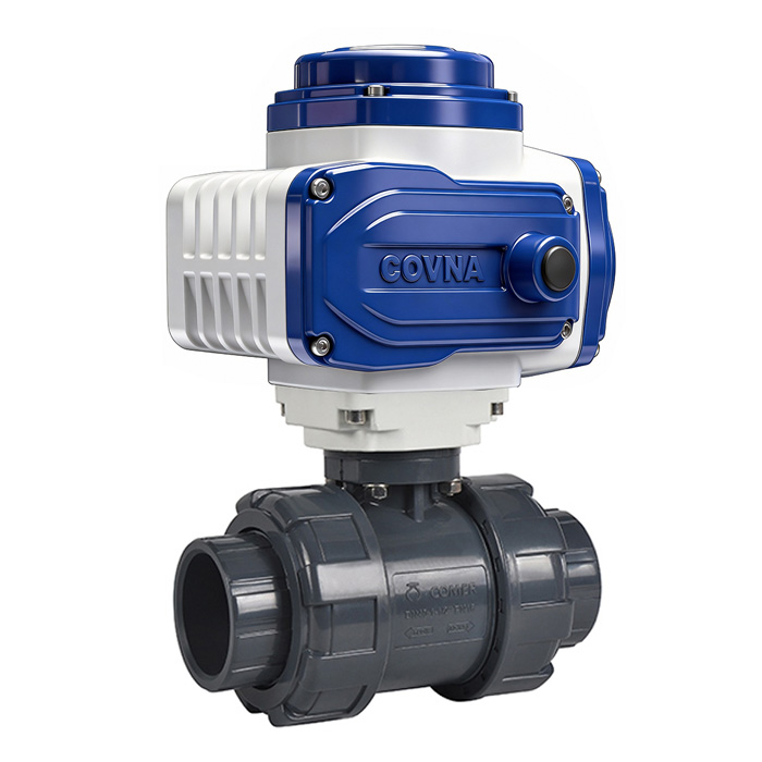 電動UPVC/CPVC/PPH/PP/PVDF/PPR球閥