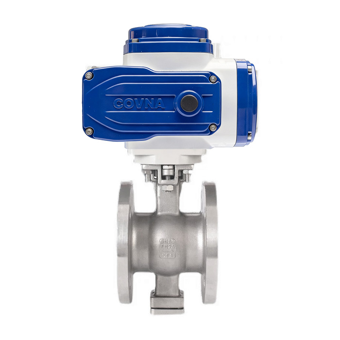 HK60-Q-V-F電動(dòng)V型法蘭球閥（可防爆）